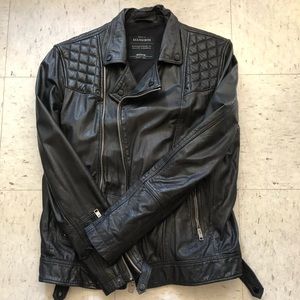 All Saint Black leather jacket